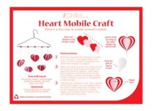 Valentine crafts to suit a wide age range