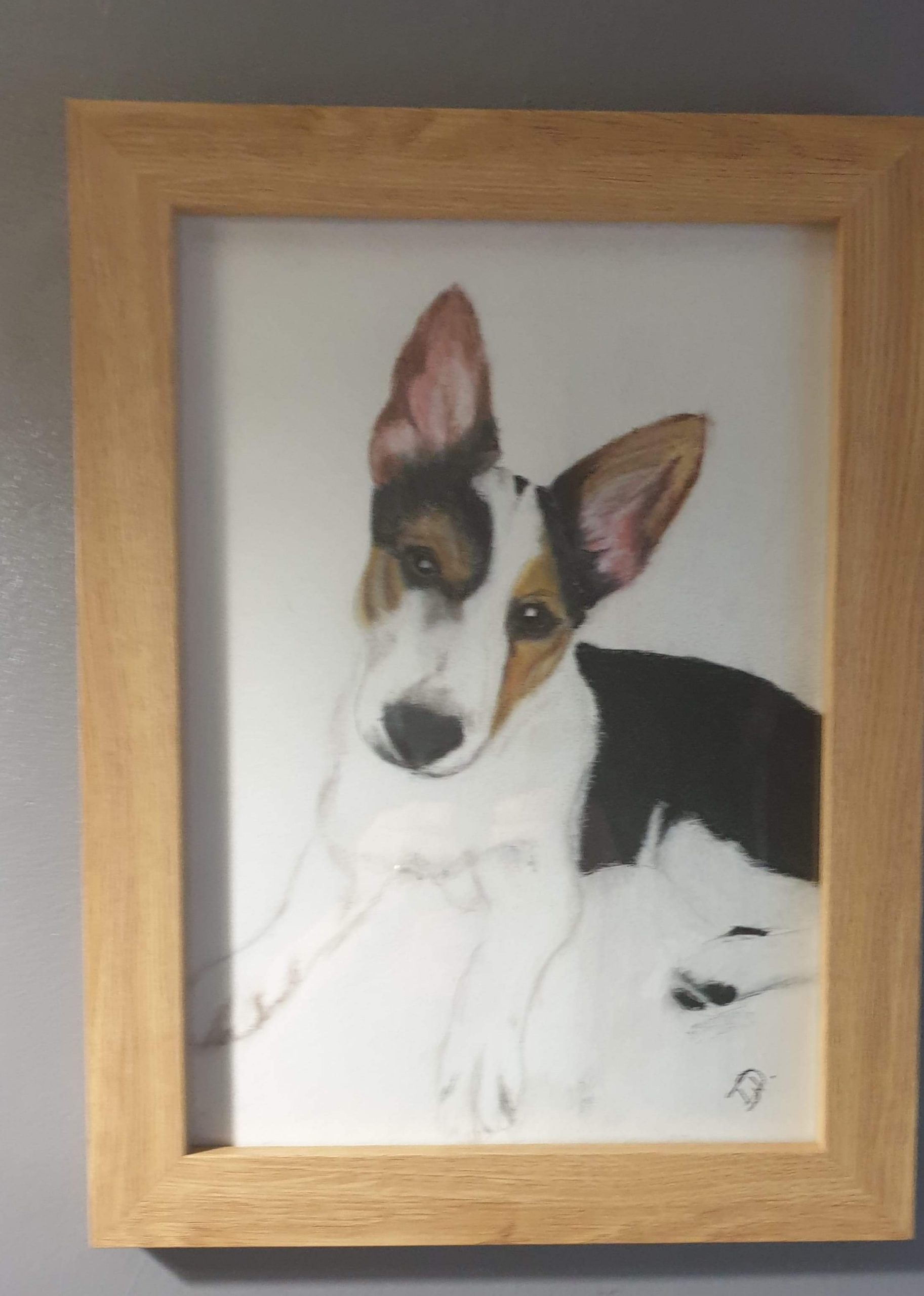 Head 'n' tails family and pet portraits in pastel