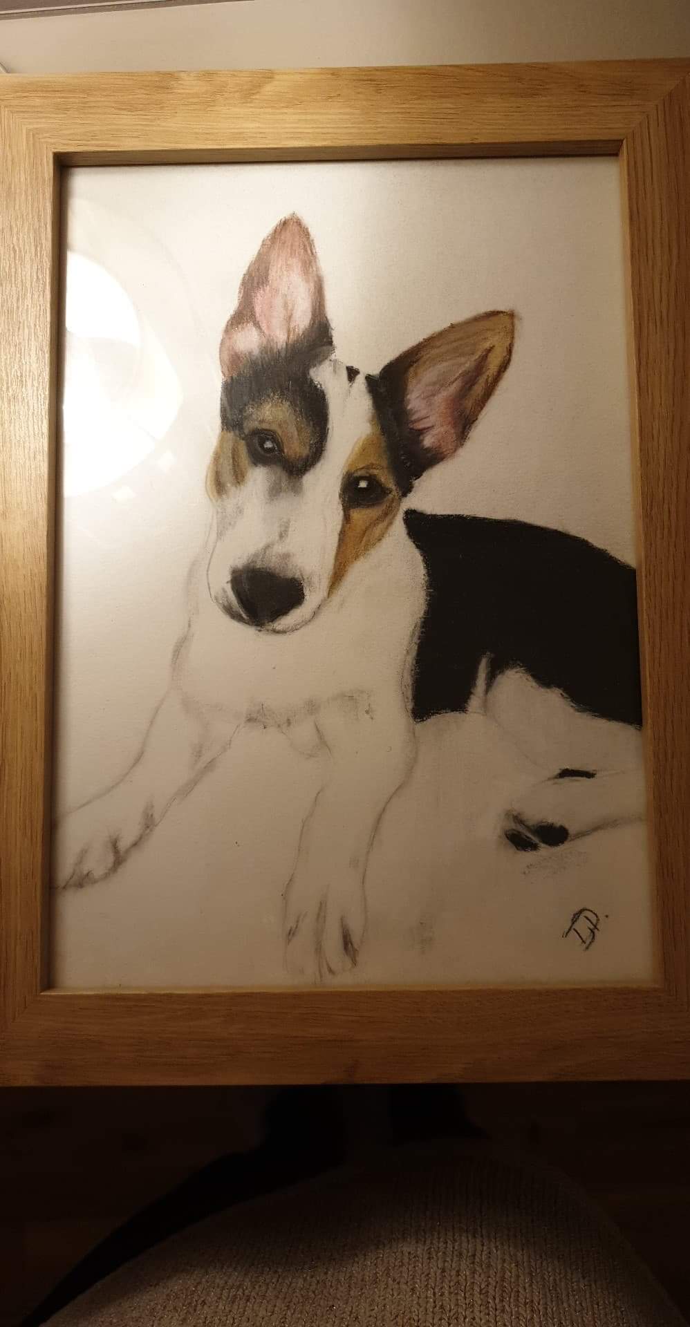 Head 'n' tails family and pet portraits in pastel